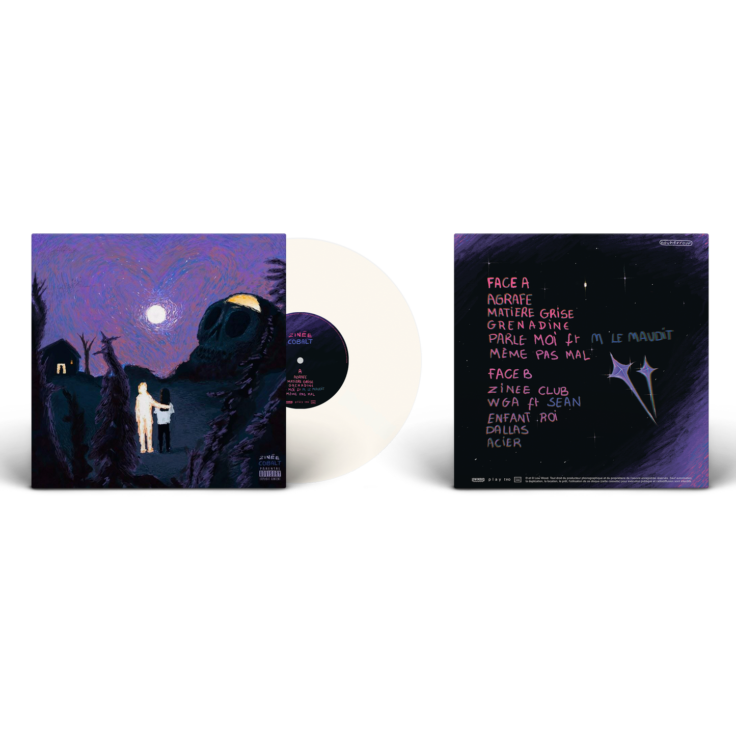 ZINÉE - VINYLE - « COBALT »