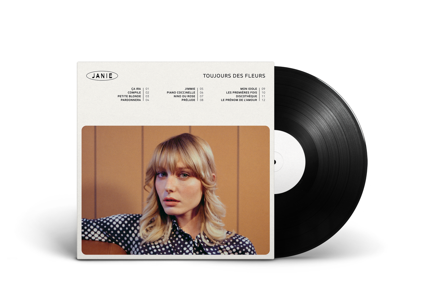 JANIE- VINYLE "TOUJOURS DES FLEURS"