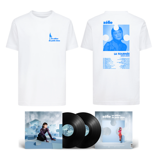 ZÉLIE - PACK CHOC DOUBLE VINYLE + T-SHIRT TOURNÉE