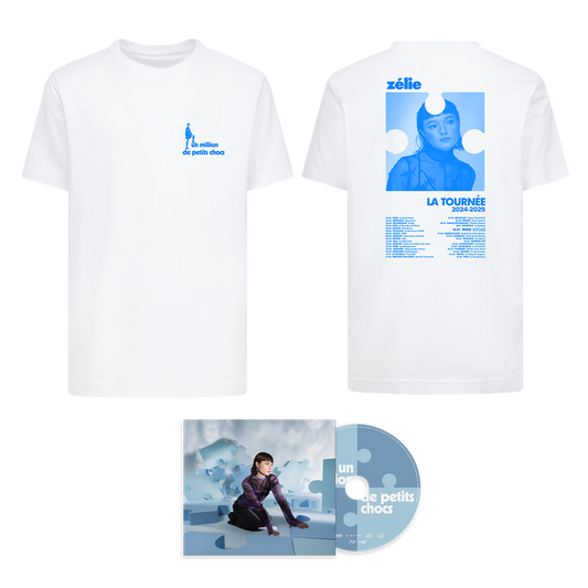 ZÉLIE - PACK CHOC CD + T-SHIRT TOURNÉE
