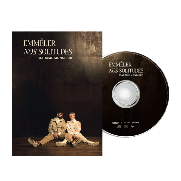 MADAME MONSIEUR LIVRE DISQUE 80 PAGES "EMMÊLER NOS SOLITUDES" ÉDITION COLLECTOR