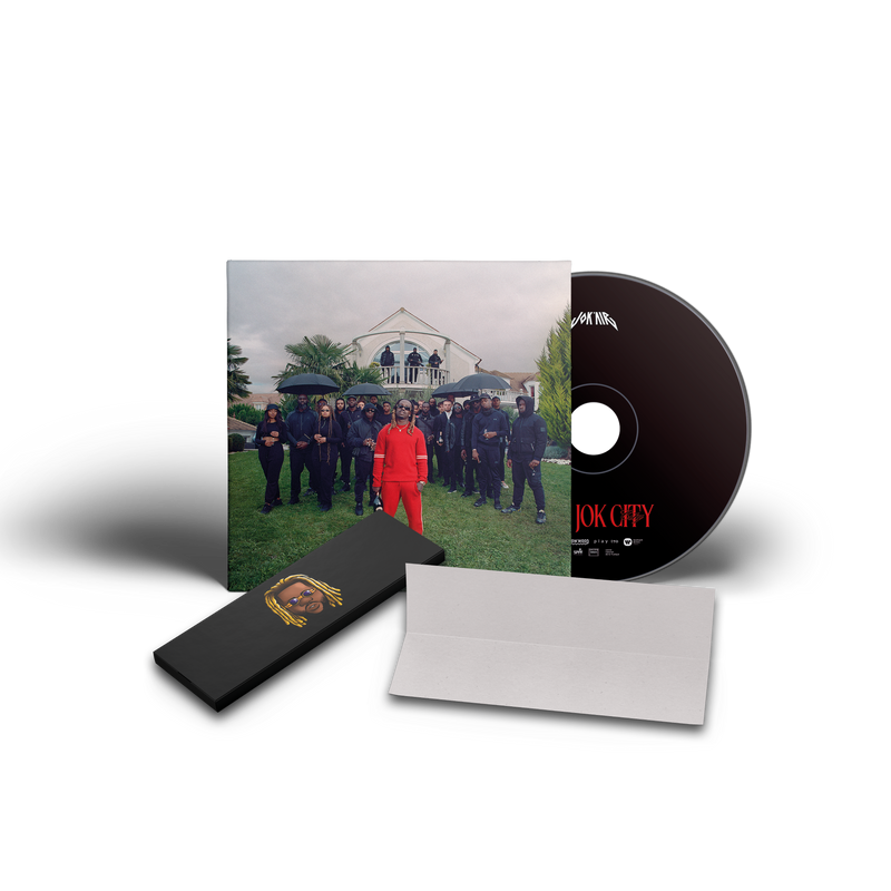 JOK'AIR - PACK CD "NEW JOK CITY" + PAQUET DE FEUILLES
