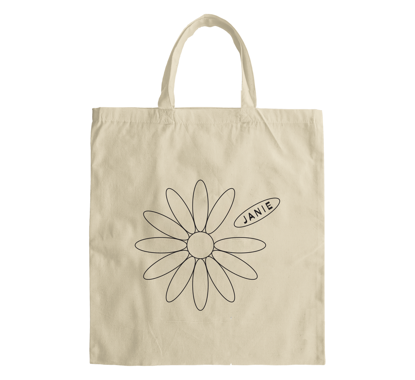 JANIE - Totebag "Toujours des fleurs"